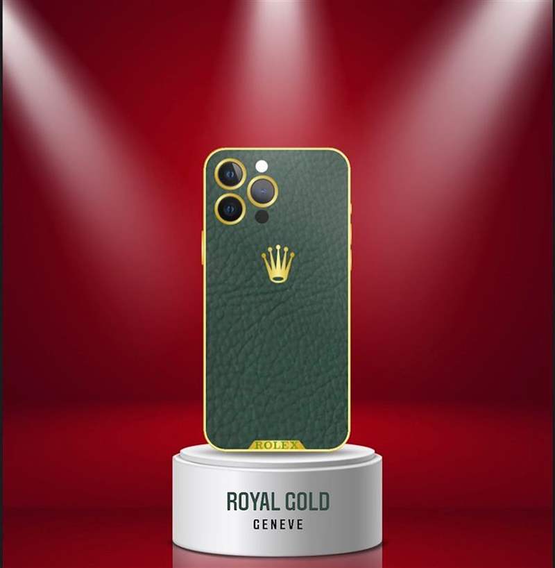 Rolex限量版iPhone開箱？24K金打造真土豪風(fēng)范比戴勞力士更氣派-復(fù)刻表