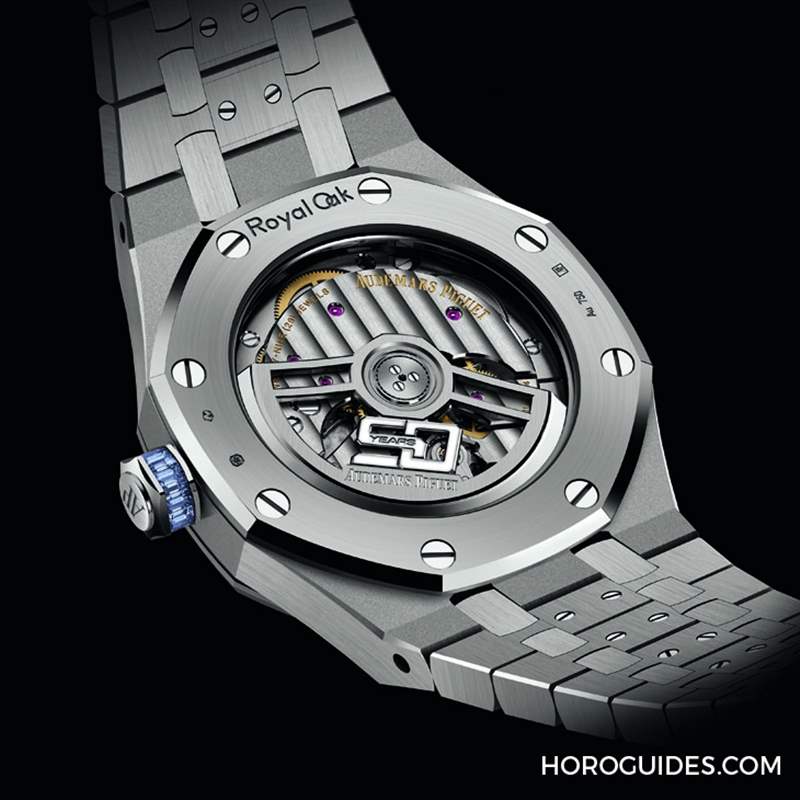 10種寶石上陣！款款都是主角｜愛彼皇家橡樹系列自動上鏈腕表白金款-復刻表