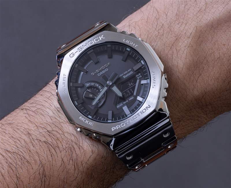 手表評論：卡西歐 G-Shock GMB2100 全金屬手鏈-復刻表