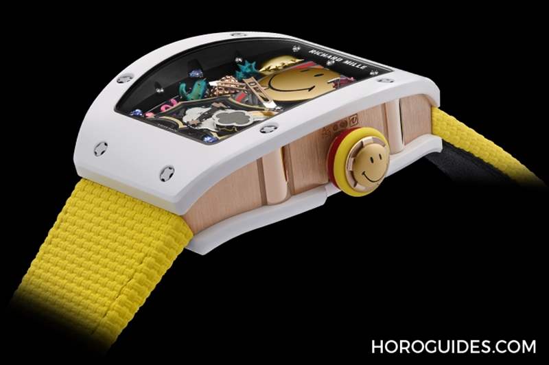 Richard Mille少見樂園化的一面！ RM 88 Smiley自動上鏈陀飛輪腕表-復刻表