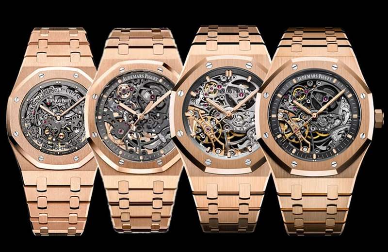 AP皇家橡樹4款玫瑰金鏤空手表最新行情 這款年內(nèi)升幅逾9成已停產(chǎn)-復(fù)刻表
