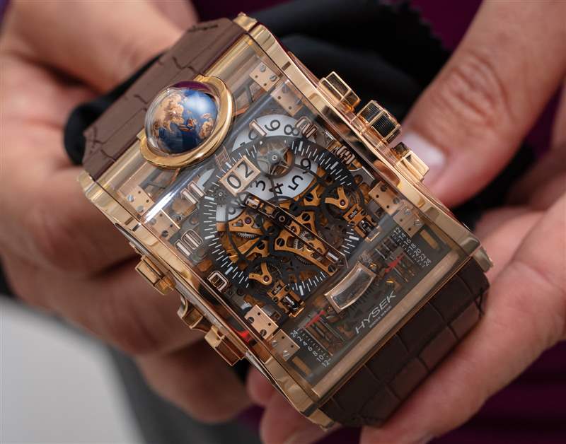 不再生產：550,000 美元 Hysek Colosso GMT 三問腕表-復刻表