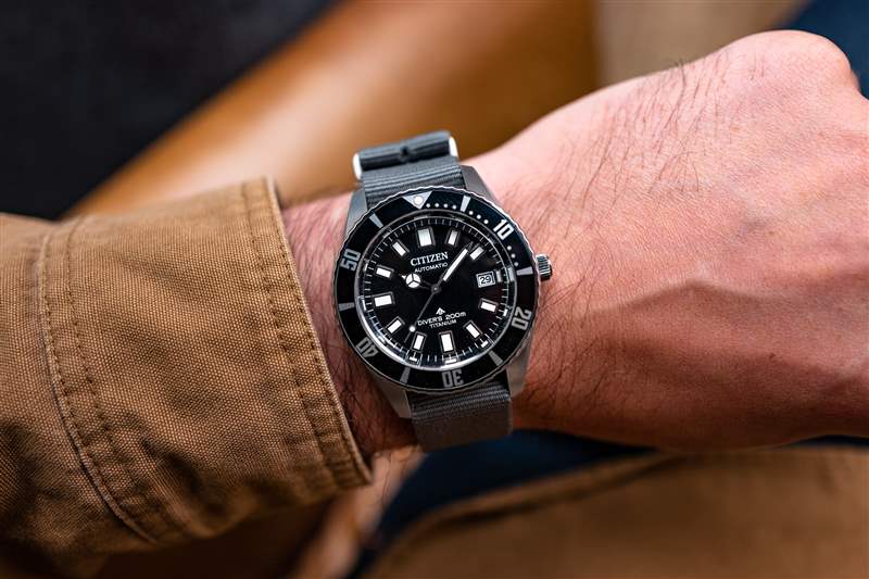 動手實(shí)踐公民的最新鈦潛水手表是沒有重量的新復(fù)古-復(fù)刻表