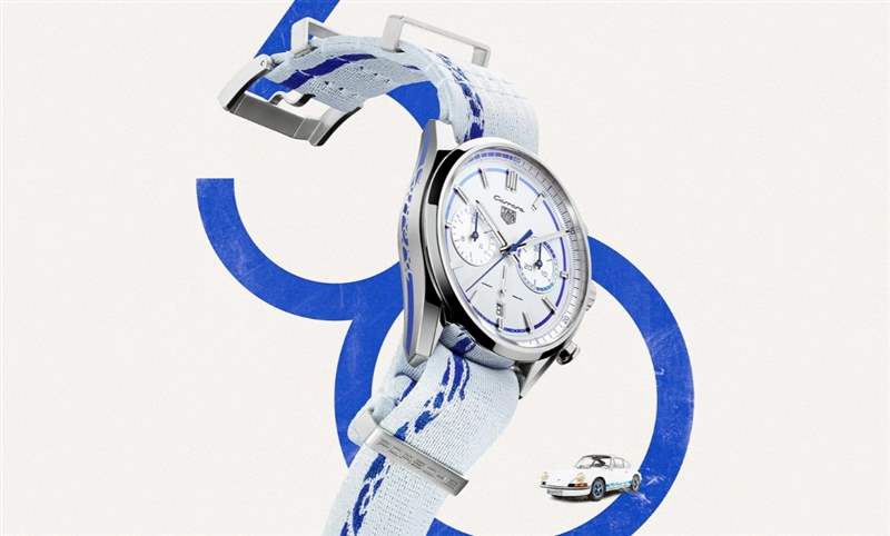 最速德國量產(chǎn)車問世50年，TAG Heuer推出Porsche 911 Carrera RS 2.7限量腕表傳神演繹-復(fù)刻表