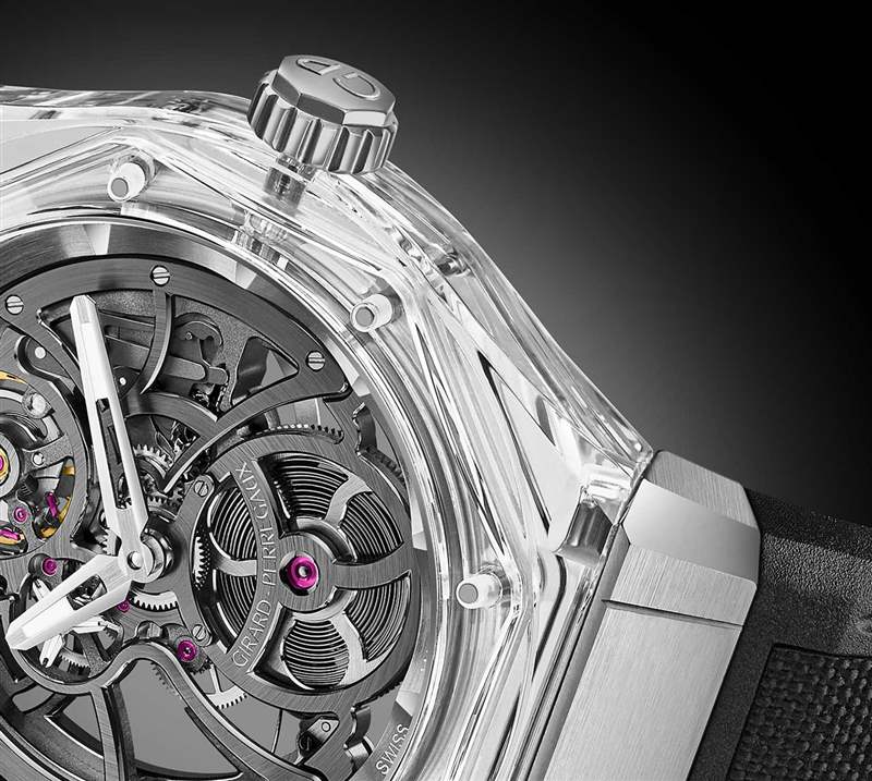 芝柏 Laureato Absolute Light 藍(lán)寶石水晶腕表-復(fù)刻表