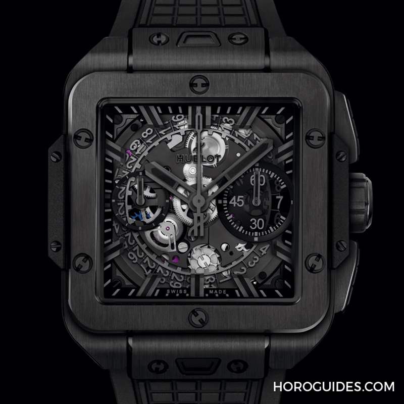 高階運動方表這樣搭，怎一個瀟灑了得｜Hublot Square Bang Unico計時碼表-復(fù)刻表