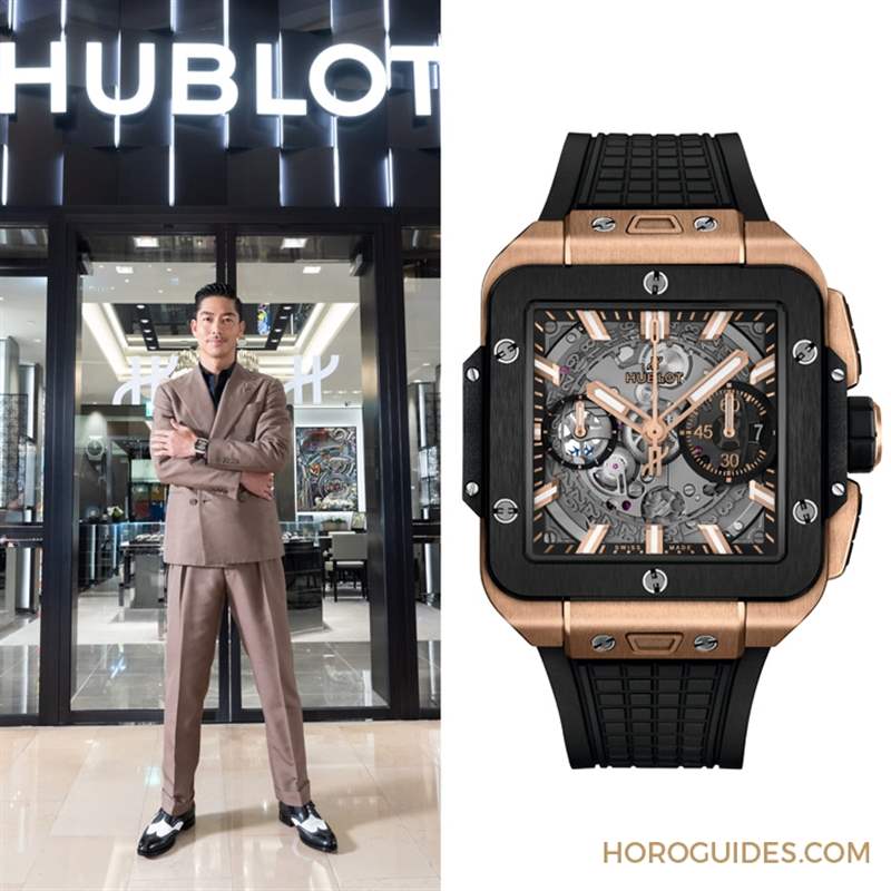 高階運動方表這樣搭，怎一個瀟灑了得｜Hublot Square Bang Unico計時碼表-復(fù)刻表