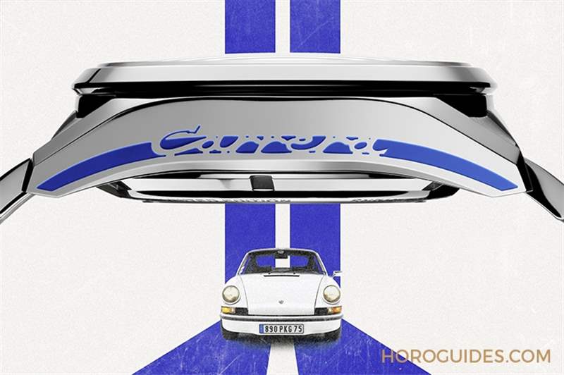 最速德國量產(chǎn)車問世50年，TAG Heuer推出Porsche 911 Carrera RS 2.7限量腕表傳神演繹-復(fù)刻表