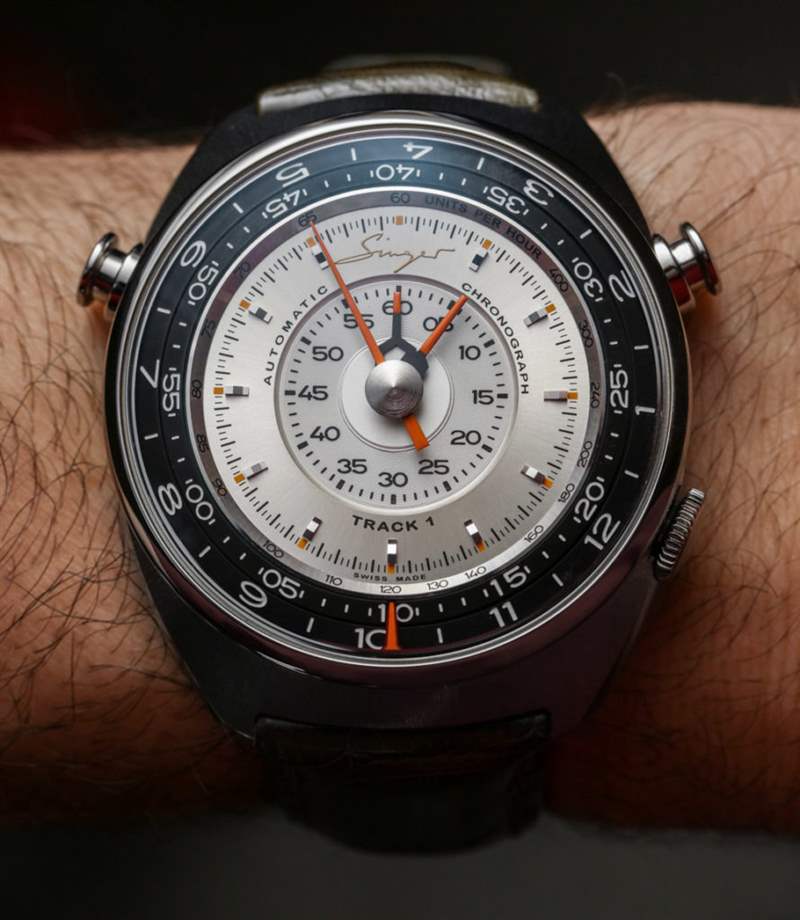 Singer Track 1 是一款售價 40,000 美元的保時捷汽車改裝手表-復(fù)刻表