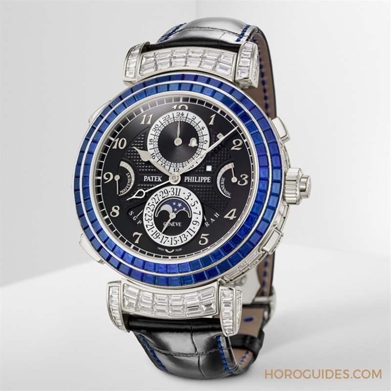 表王旗艦級經(jīng)典表款寶石滿鑲亮相｜百達(dá)翡麗Ref. 6300大師報時腕表與Ref. 5271萬年歷計時碼表-復(fù)刻表