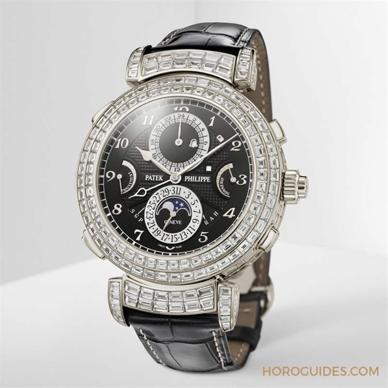 表王旗艦級經(jīng)典表款寶石滿鑲亮相｜百達(dá)翡麗Ref. 6300大師報時腕表與Ref. 5271萬年歷計時碼表-復(fù)刻表