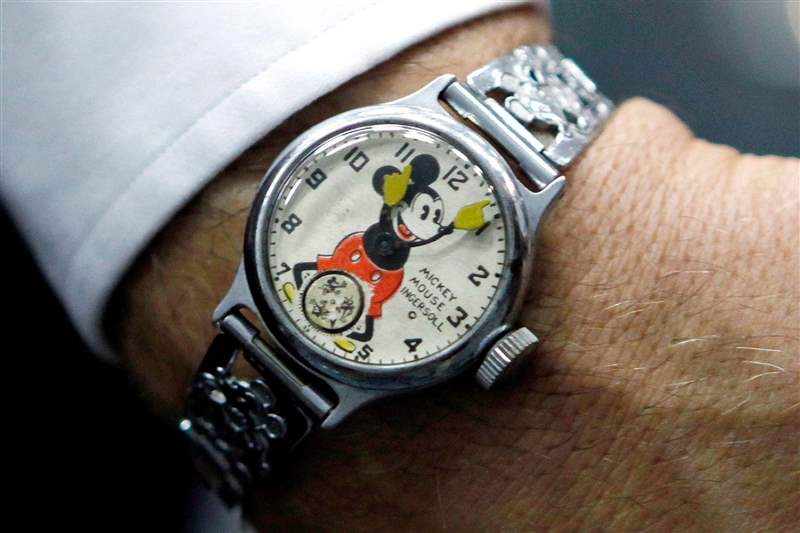 角色手表歷史的鼠標視角-復刻表