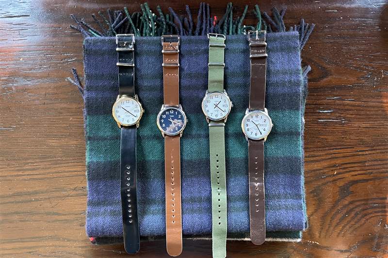 如何佩戴它秘密時尚的Timex Easy Reader-復(fù)刻表