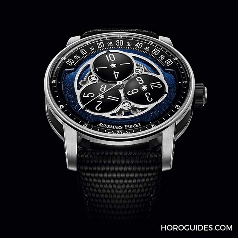 猶如一道優美謎題的古老顯時機制｜愛彼CODE 11.59系列星輪腕表，再現「時間漫游」功能-復刻表