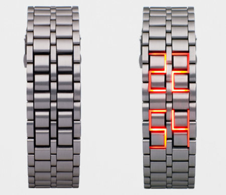 100%的LED概念手表是噱頭？-復刻表