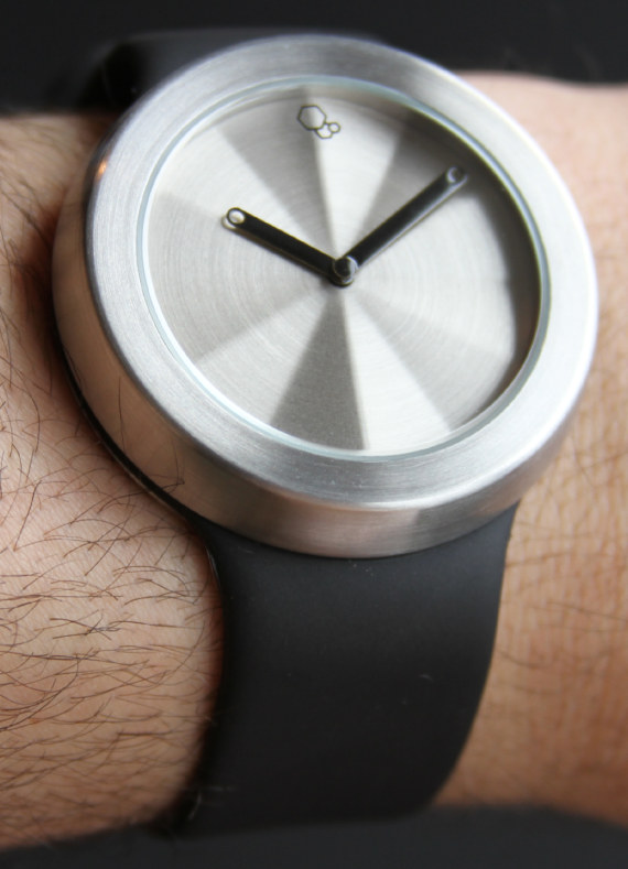 Pi Watch By Ben McCarthy極簡主義拉絲腕表-復(fù)刻表