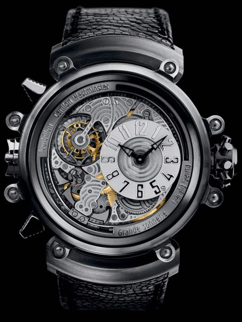 杰拉爾德·根塔Gerald Genta競技場元音速自鳴手表-復刻表