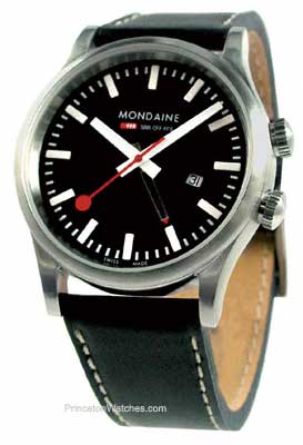 蒙戴恩運(yùn)動(dòng)線(Mondaine Sportline)鬧鐘式簡約設(shè)計(jì)的手表-復(fù)刻表