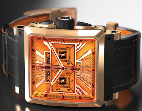 羅杰杜彼國王廣場(chǎng)Roger Dubuis Kingsqaure導(dǎo)柱輪計(jì)時(shí)腕表-復(fù)刻表