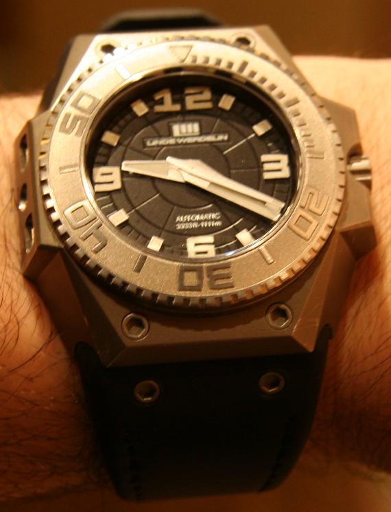 林德·韋德林Linde Werdelin Oktopus和SpidoLite黃色手表-復刻表