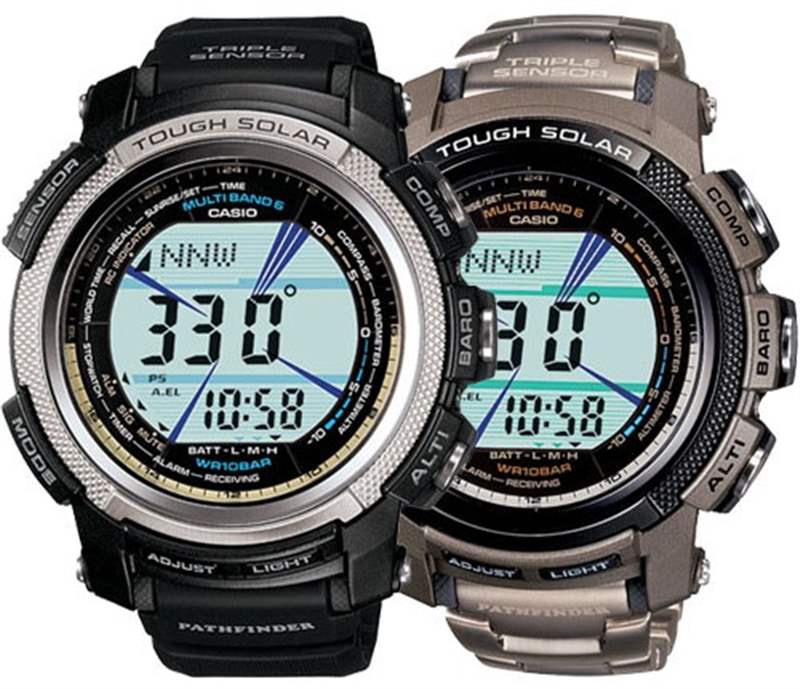 卡西歐探路者PAW-2000石英電子手表-復刻表