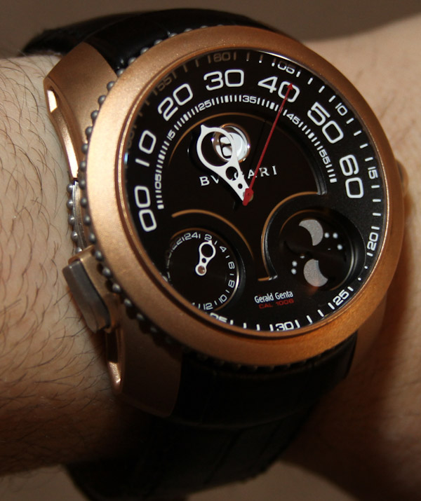 寶格麗GG Gefica Hunter GMT月相腕表評論-復刻表