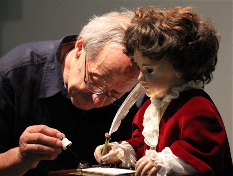 雅克德羅“作家”自動機：很棒的古董安卓-復刻表