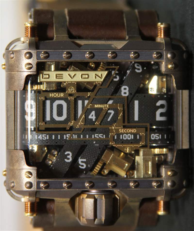 Devon Tread 1蒸汽朋克手表評論-復(fù)刻表