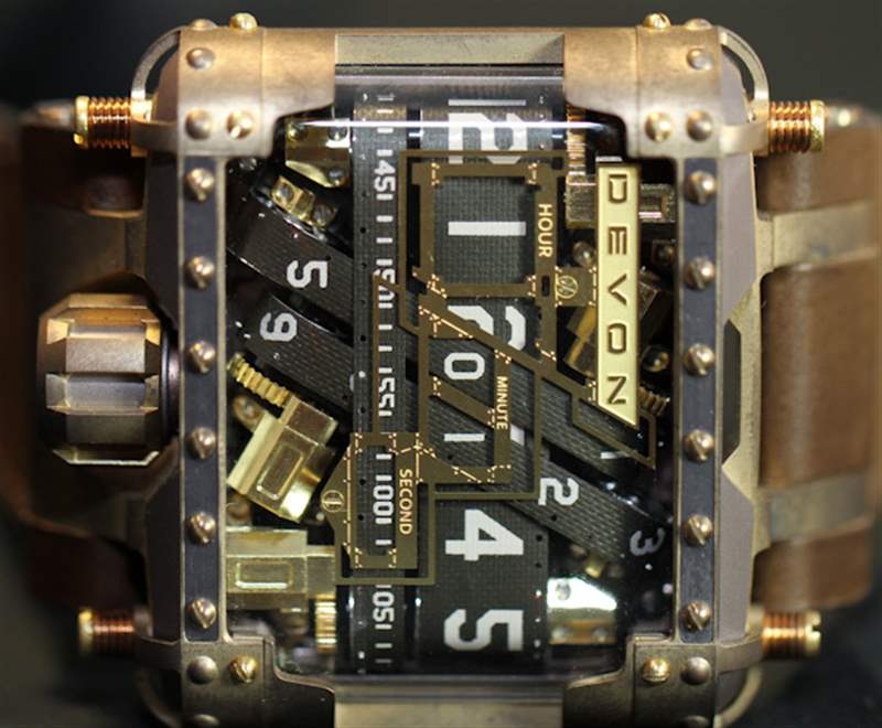 Devon Tread 1蒸汽朋克手表評論-復(fù)刻表