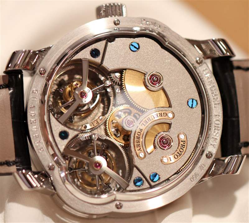 Greubel Forsey四重陀飛輪秘密腕表動手實踐-復刻表