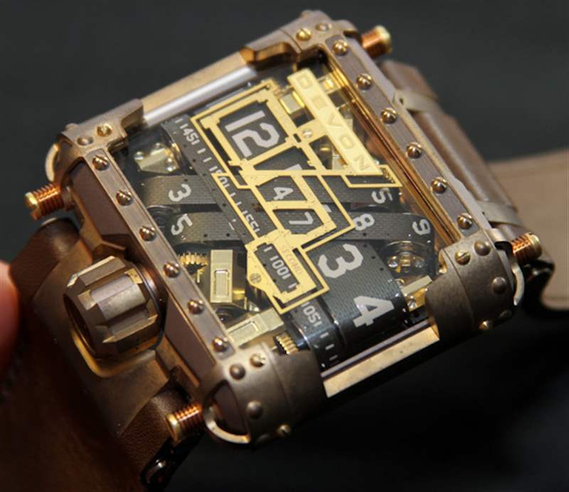 Devon Tread 1蒸汽朋克手表評論-復(fù)刻表