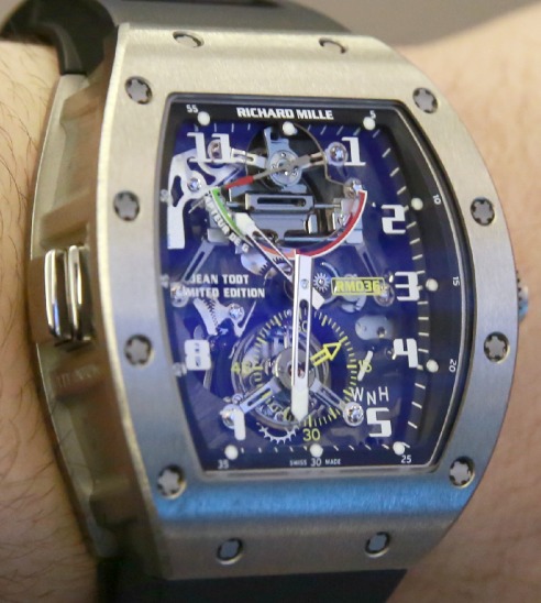 理查德米勒RM036手表與G-Force Meter動手實踐-復刻表