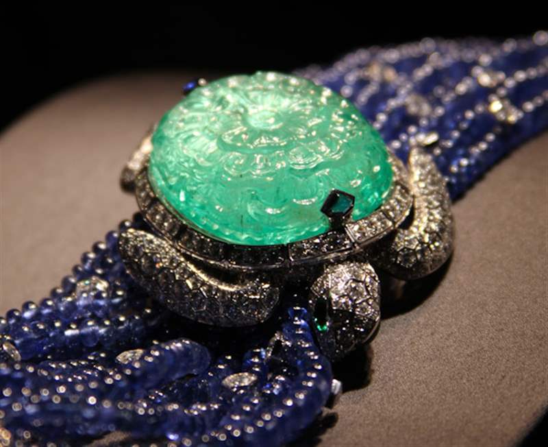 卡地亞2012年藝術工藝品和高級珠寶腕表-復刻表