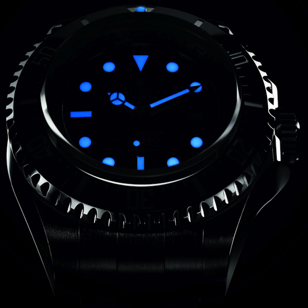 勞力士深海挑戰腕表潛入海底-復刻表