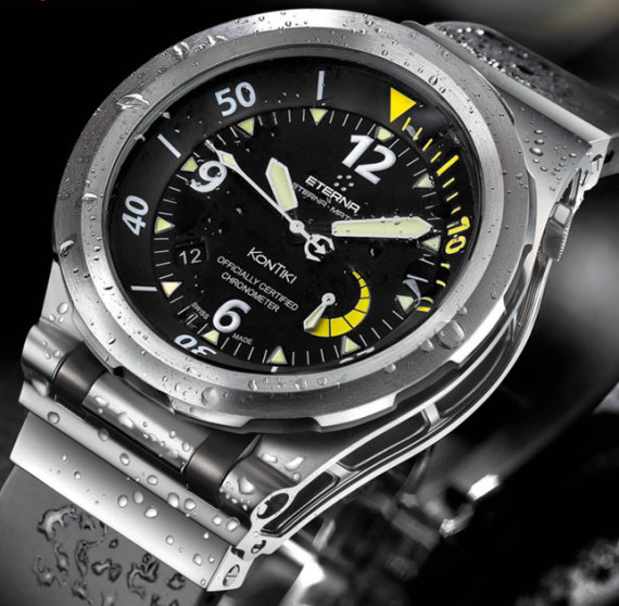 保時捷設計四分之一黃P6780潛水手表-復刻表