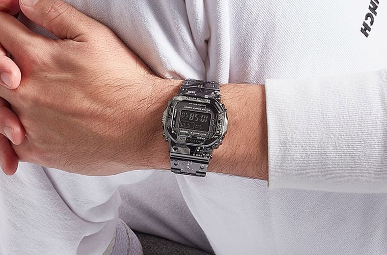 G-SHOCK全金屬GMW-B5000新增以機芯電路板為靈感的鈦合金旗艦款-復刻表