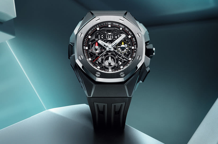 AP皇家橡樹(shù)概念系列新作首度融入雙追針飛返計(jì)時(shí)與表帶快拆設(shè)計(jì)-復(fù)刻表