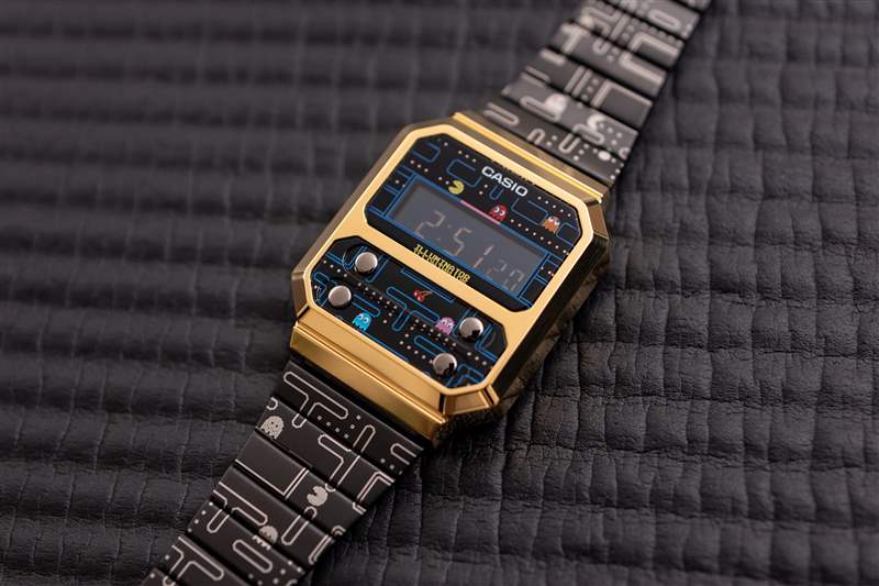 動手體驗Casio Vintage X Pac-Man A100WEPC-1B-復(fù)刻表