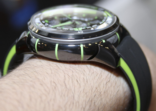 西鐵城光動能衛星電波手表上手-復刻表