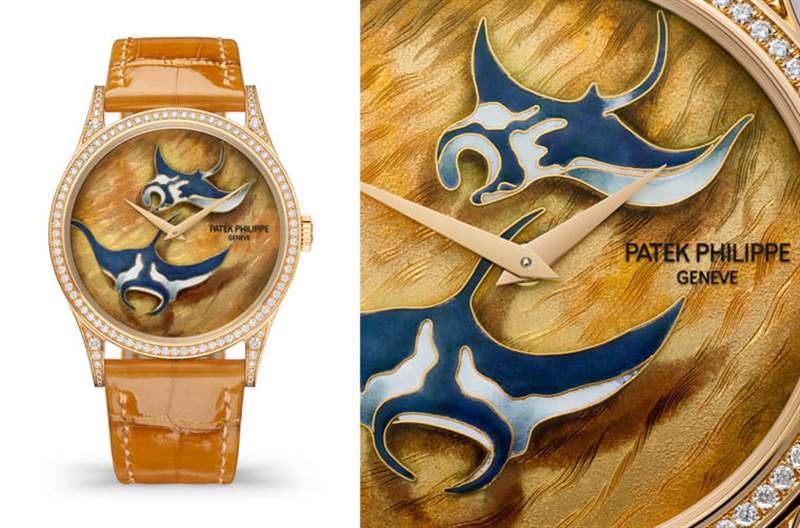 百達(dá)翡麗2023珍稀工藝展座鐘、懷表與手表焦點(diǎn)展品一次看-復(fù)刻表