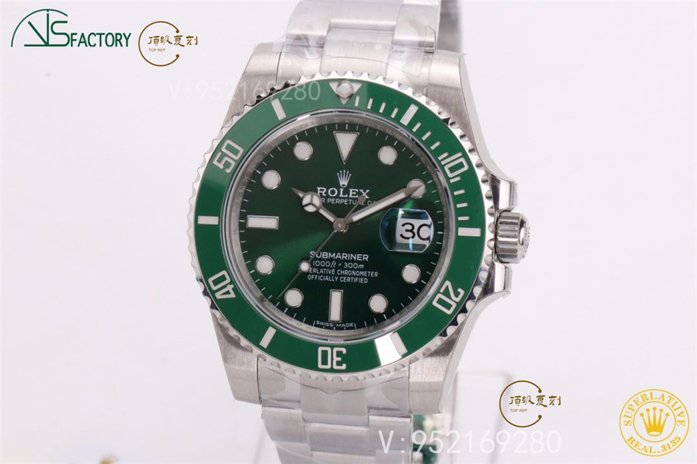 VS廠勞力士綠水鬼怎么能分辨,圈口細節(jié)做工好不好-復(fù)刻表