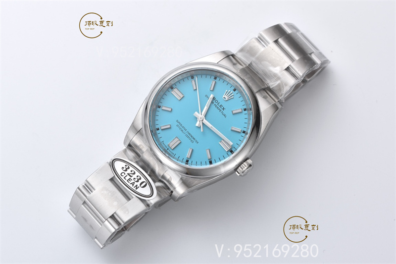 Clean廠C廠勞力士蒂芙尼藍(lán)盤(pán)恒動(dòng)手表做工怎么樣,上海3230一檔機(jī)芯-復(fù)刻表