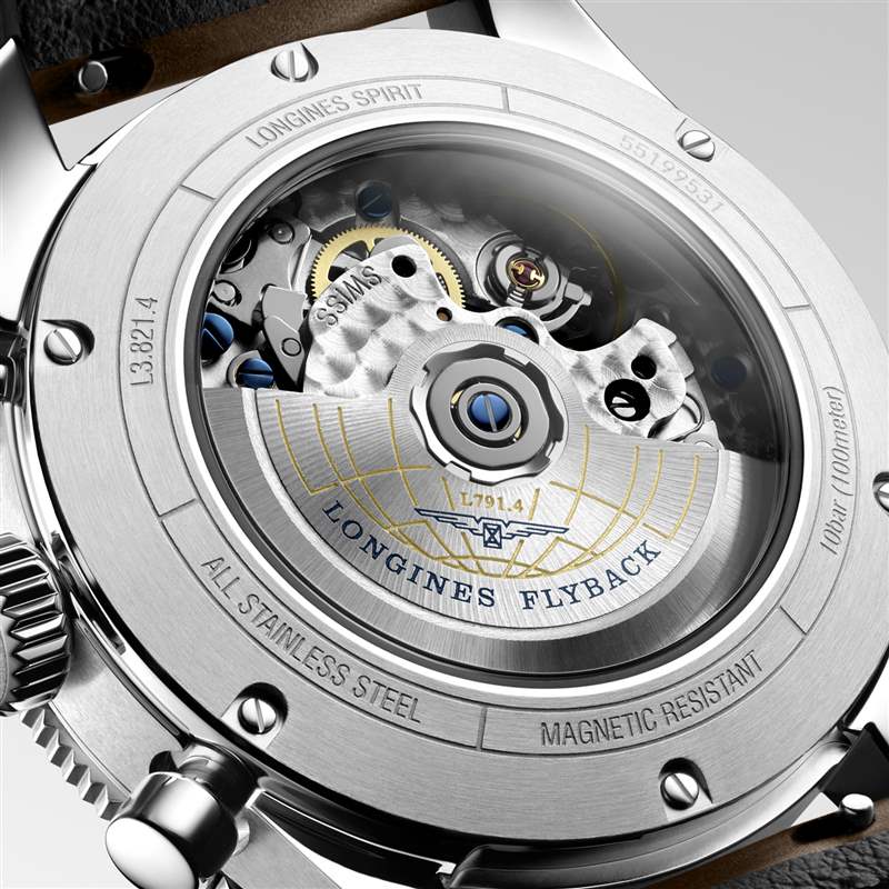 Longines浪琴推出Spirit Flyback Chronograph飛返計(jì)時(shí)碼表-復(fù)刻表