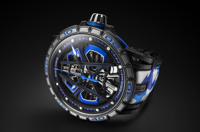 羅杰杜彼再度以藍(lán)寶堅(jiān)尼Huracán Sterrato跑車為靈感打造新款王者競(jìng)速限量表-復(fù)刻表