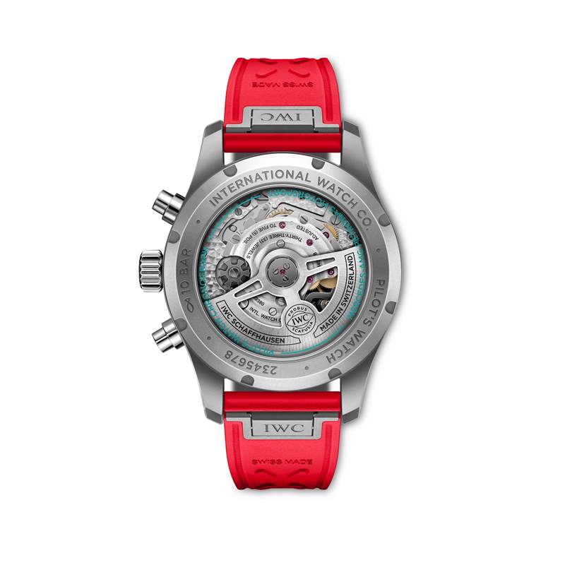 萬國推出Pilot’s Watch Chronograph 41 Mercedes-AMG Petronas Formula One Team Miami Pink計時碼表-復(fù)刻表