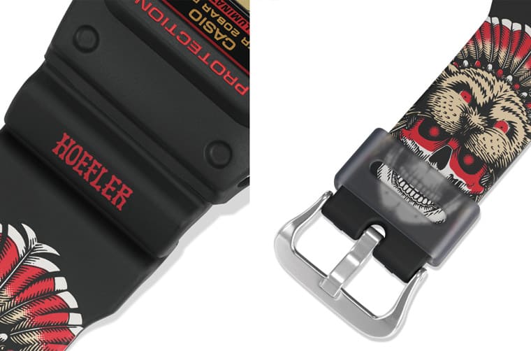 G-SHOCK與滑板冠軍選手、品牌三方聯名DW-5600方表散發濃濃街頭藝術風格-復刻表