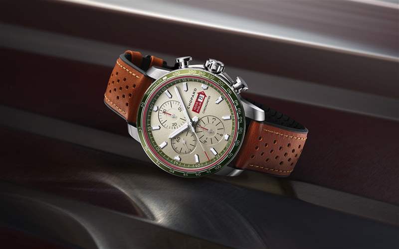 『新表』Chopard推出Mille Miglia GTS Chronograph Limited Edition Italy 2023古董車?yán)愊蘖坑?jì)時(shí)碼表-復(fù)刻表