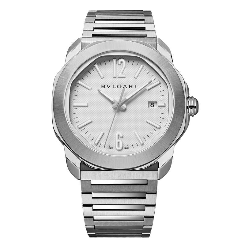 寶格麗推出全新Octo Roma系列腕表：巴黎釘紋表盤、中央飛行陀飛輪、虎眼石鑲嵌機芯-復刻表