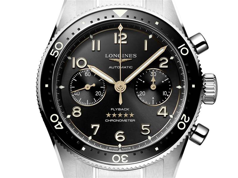 Longines浪琴推出Spirit Flyback Chronograph飛返計(jì)時(shí)碼表-復(fù)刻表