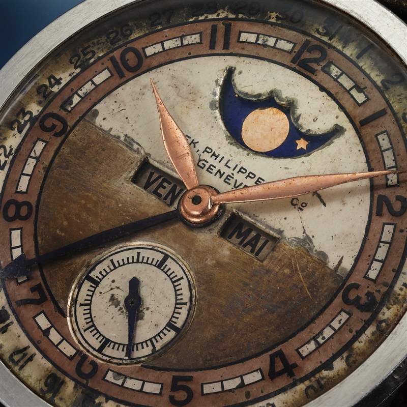 據(jù)稱為末代皇帝溥儀擁有的Patek Philippe Ref. 96QL鉑金腕表4885萬港幣拍賣成交-復(fù)刻表